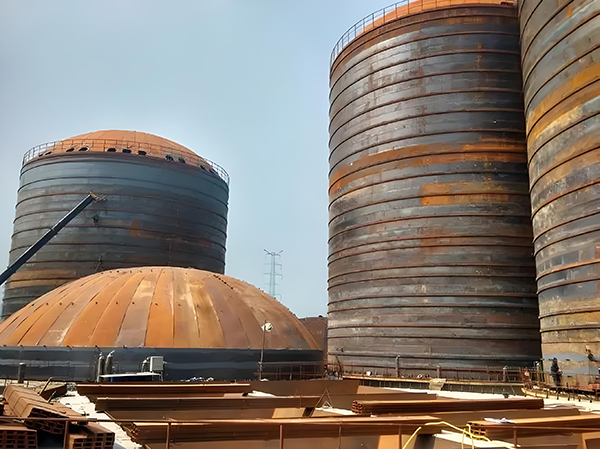 江孜焦粉钢板仓